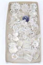 A collection of Swarovski crystal animal figures