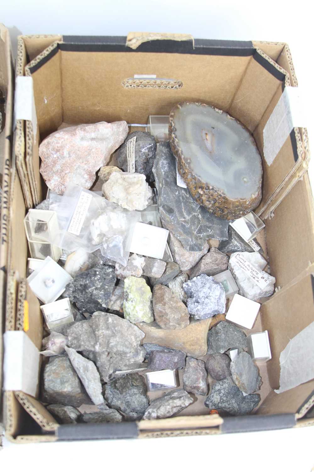 Two boxes of rock and mineral specimens - Image 3 of 3