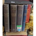 A collection of vintage books, to include four volumes of The Survey of London