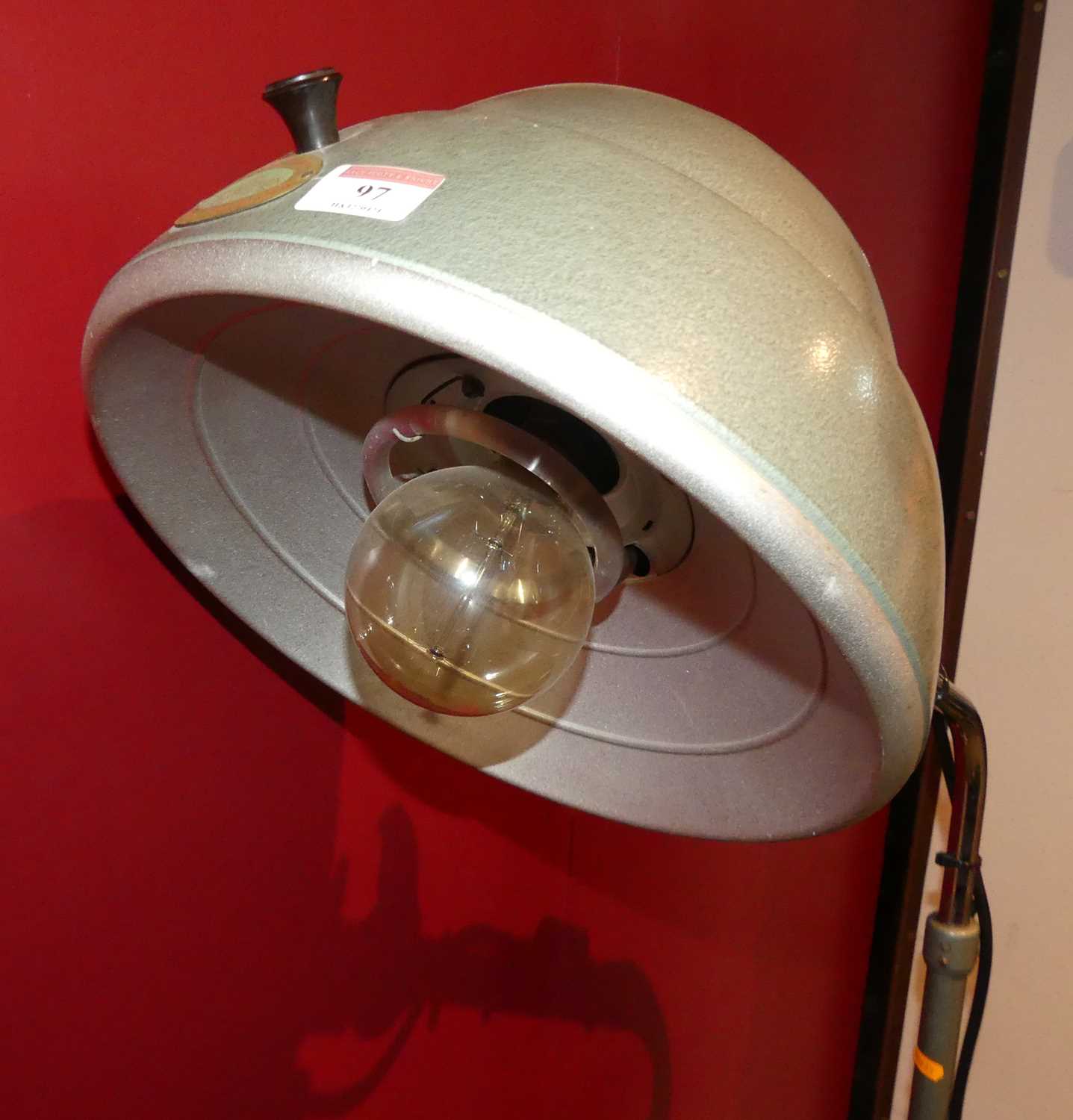 A Hanovia Lamps of Slough, England, the prescription model No. 7 adjustable industrial light - Image 2 of 2