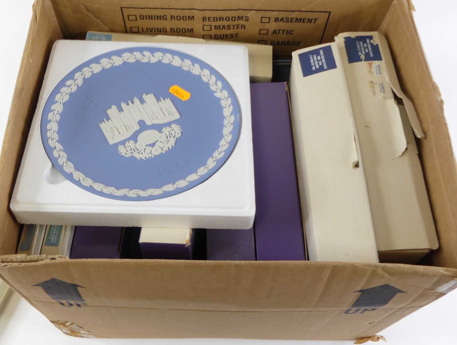 A collection of Wedgwood Christmas Decade plates, mostly boxed