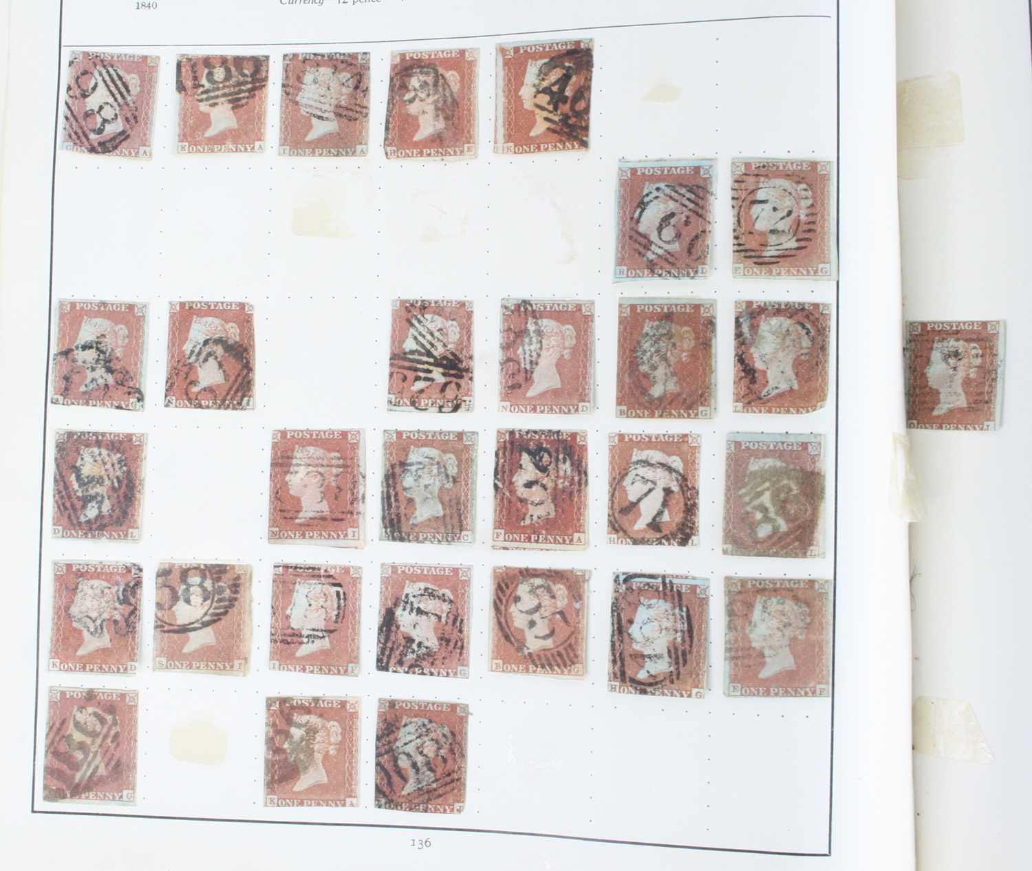 A Strand stamp album, the contents being Commonwealth examples to include Great Britain, 1d reds, - Image 2 of 9