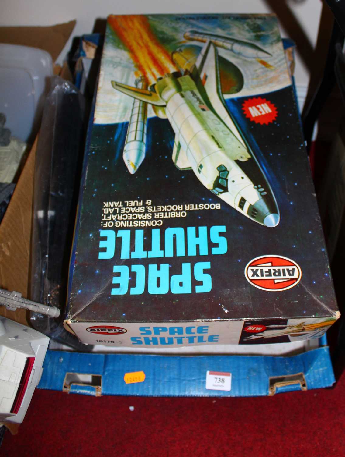 An Airfix boxed model kit for a Space Shuttle, together with a quantity of various other unboxed - Image 2 of 2