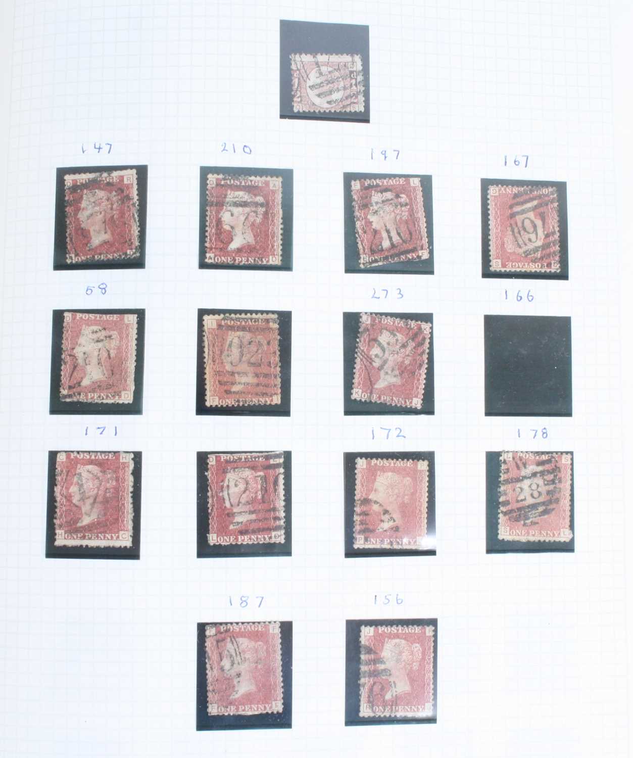 A Strand stamp album, the contents being Commonwealth examples to include Great Britain, 1d reds, - Image 3 of 9