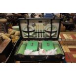 An Adam's picnic set, cased