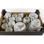 A 20th century Japanese eggshell porcelain tea service