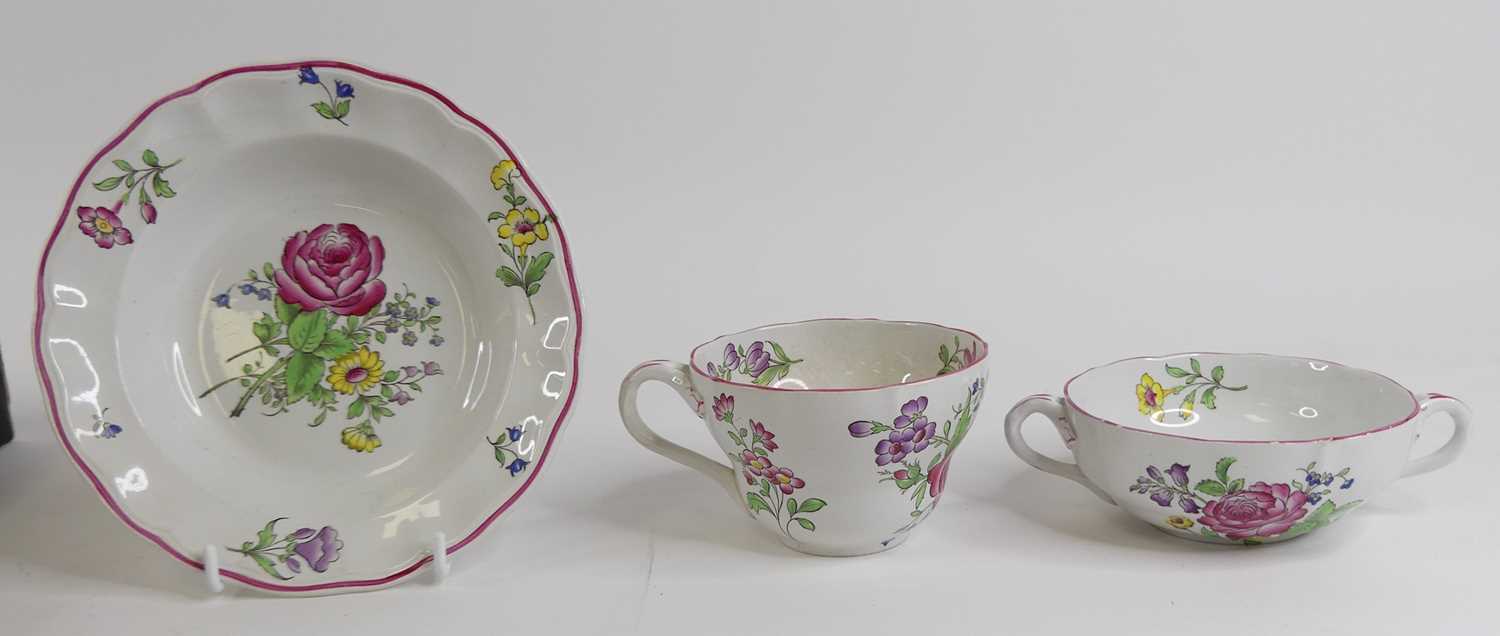 A Victorian Copeland late Spode part dinner & tea service in the Marlborough pattern having - Image 2 of 2
