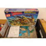 A Thunderbirds Tracy Island secret base of International Rescue, boxed set (sold as seen)