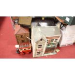 A quantity of various dolls houses, furniture and accessories