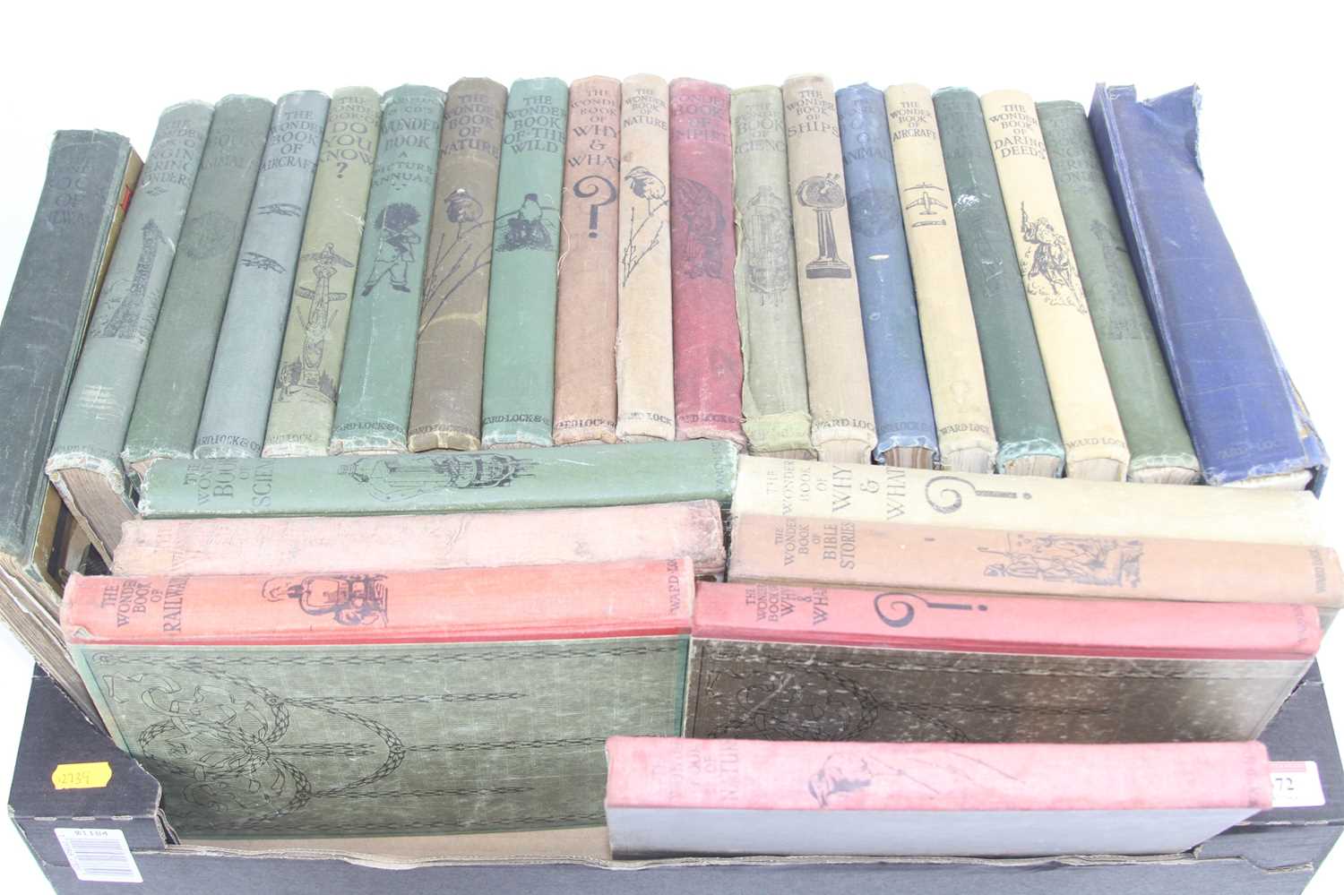 A collection of vintage The Wonder Of books