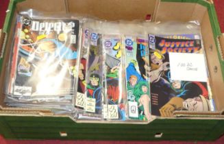 A collection of approx 100 DC comics