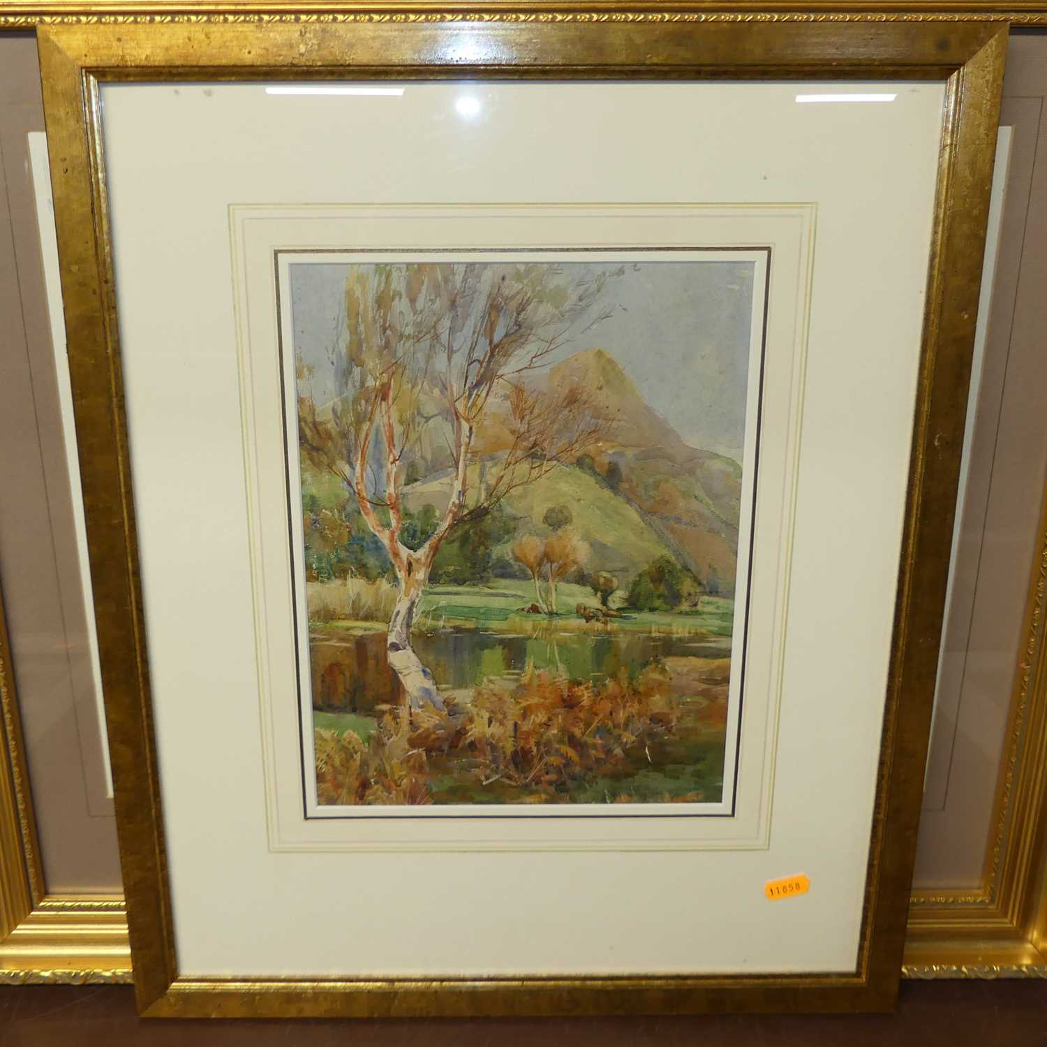 Nancey McClennan - The Mill Stream, watercolour, signed lower right, 32 x 22.5cm; Jean Douglas - - Image 4 of 6