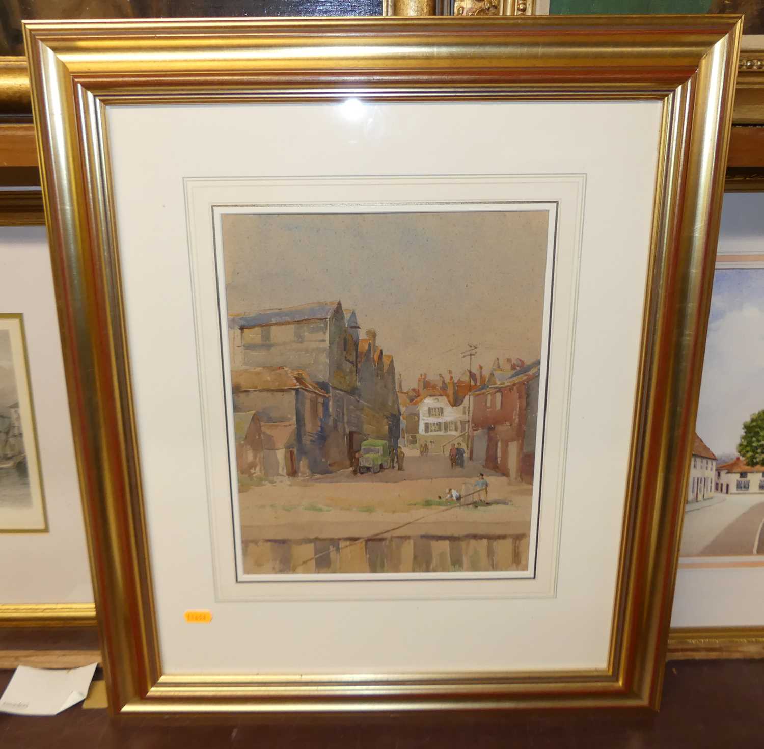 Nancey McClennan - The Mill Stream, watercolour, signed lower right, 32 x 22.5cm; Jean Douglas -