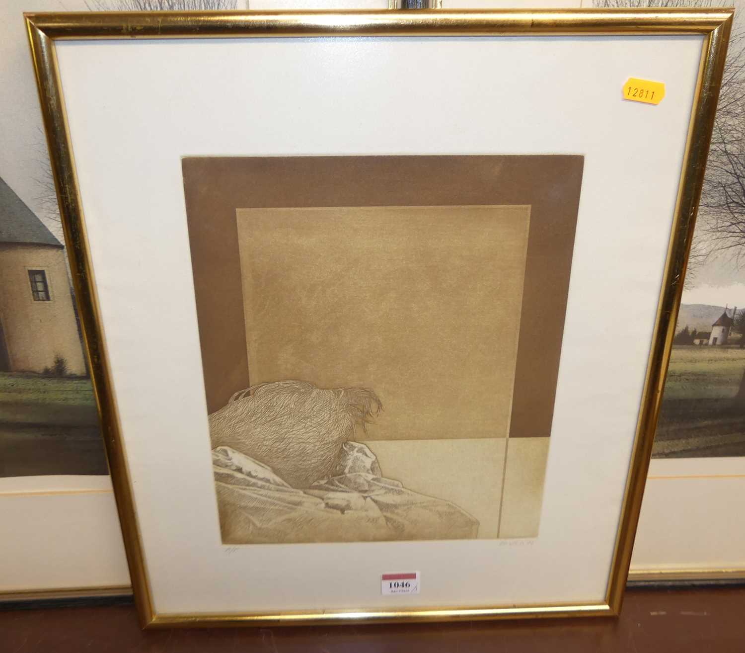 Jacques Deperthes (1936-1976) - lithograph, signed and numbered 66/80 in pencil to the margin, 40 - Image 4 of 5