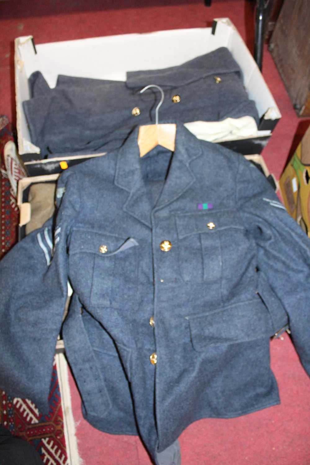 A collection of assorted uniforms and ephemera, to include WWII Military Police webbing holster, - Image 3 of 3
