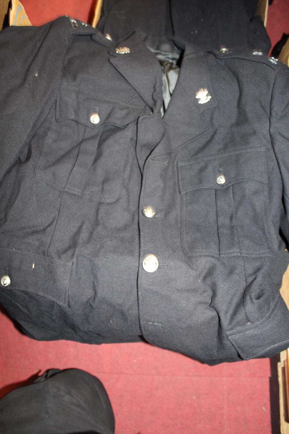 Four boxes of assorted police uniforms, to include tunics etc - Image 3 of 3