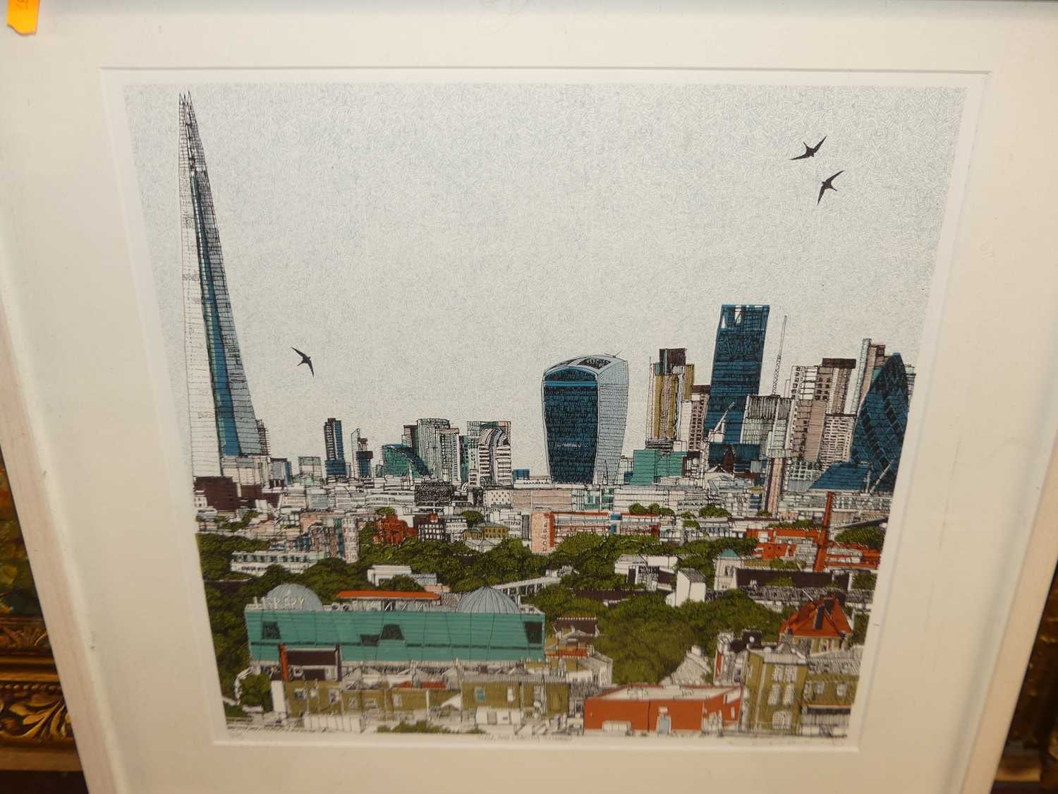 Clare Halifax - Living and Learning in London, lithograph, singed, titled and numbered 2/75 in - Image 2 of 6