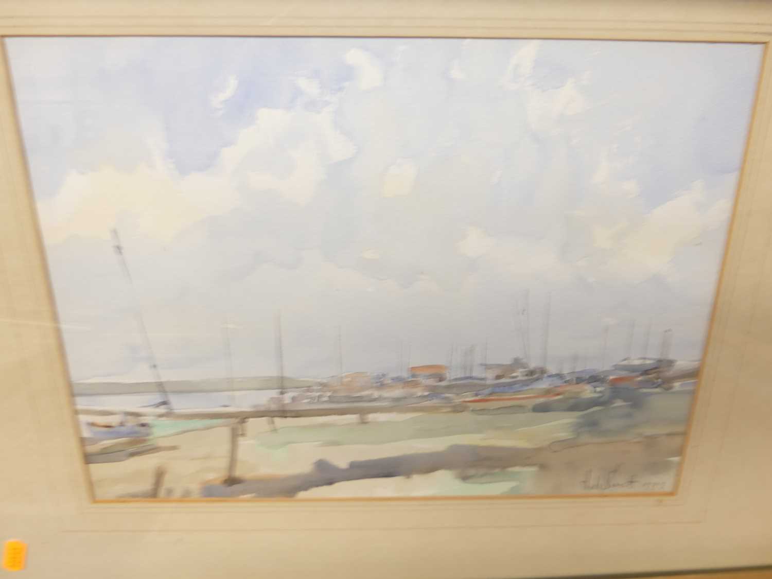 Arnold de Soet (1924-1994) - Aldeburgh, watercolours, signed and dated 1982, 28 x 38cm; together - Image 5 of 6