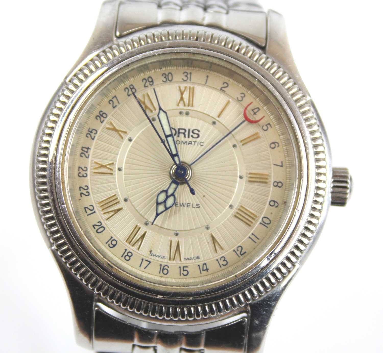 An Oris gent's Big Crown steel cased automatic calendar wristwatch, ref. 7465B, having signed - Image 2 of 7