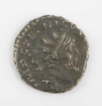 Gailic Empire, Tetricus I (270-274), antoninianus, obv: radiate, draped, and cuirassed bust right,