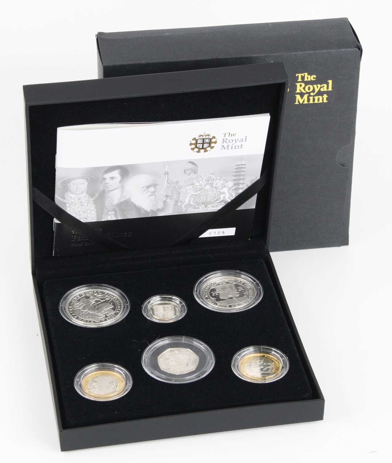 United Kingdom, The Royal Mint, The 2009 Family Silver Proof Collection, six coin set to include Kew