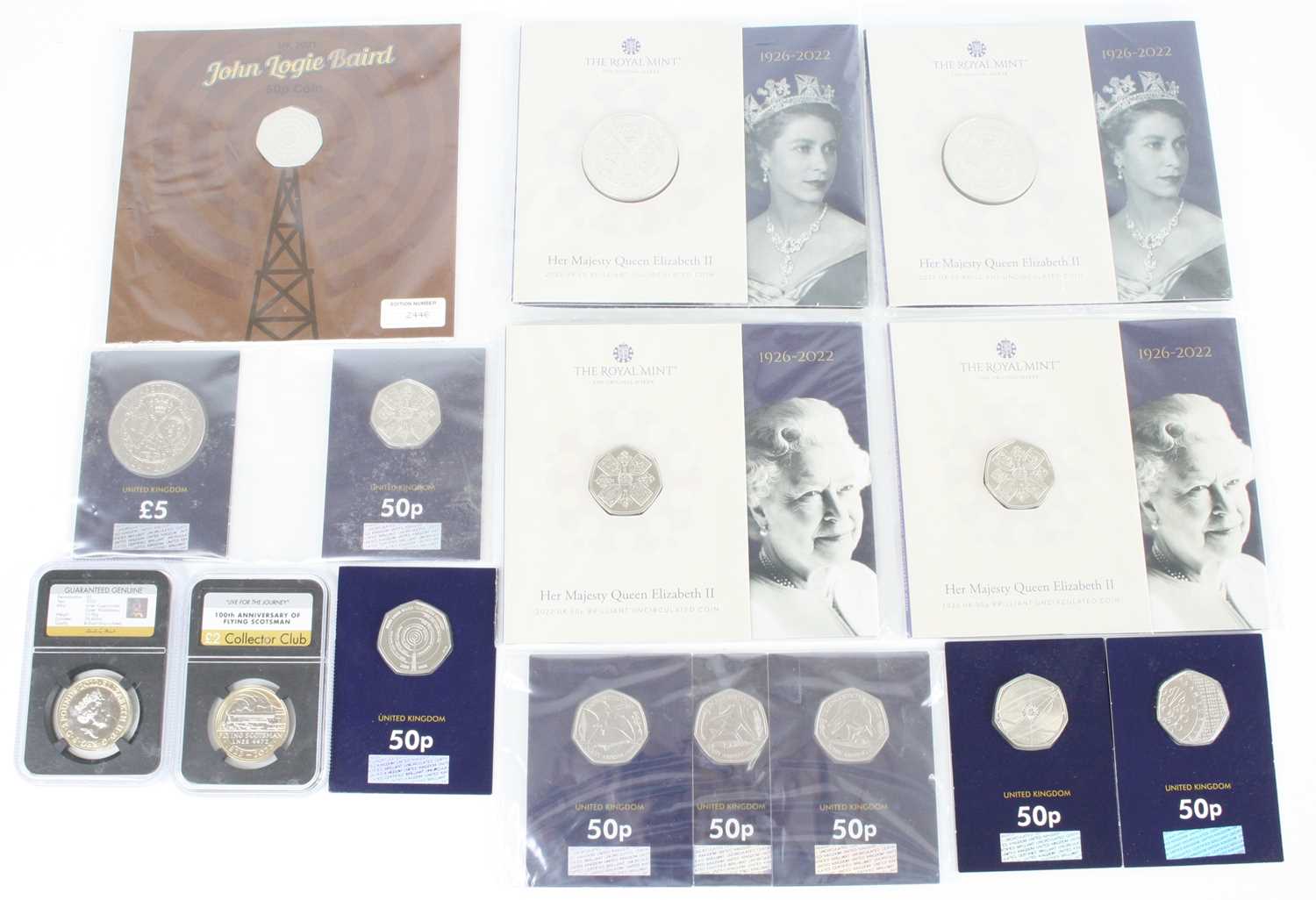 A collection of BUNC coins to include 2013 London Underground 150 Years of Service £2 x2 no.07900, - Image 3 of 3