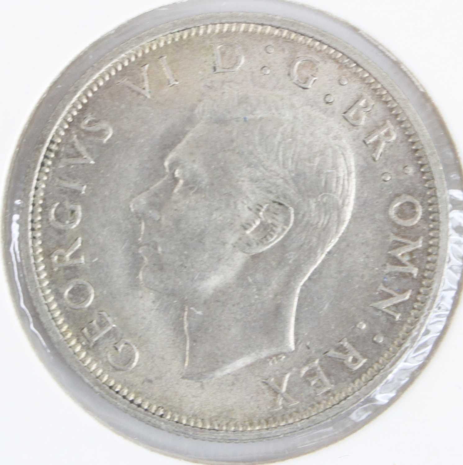 Great Britain, a Lindner folder of coins neatly arranged by year, many uncirculated to include 1937,