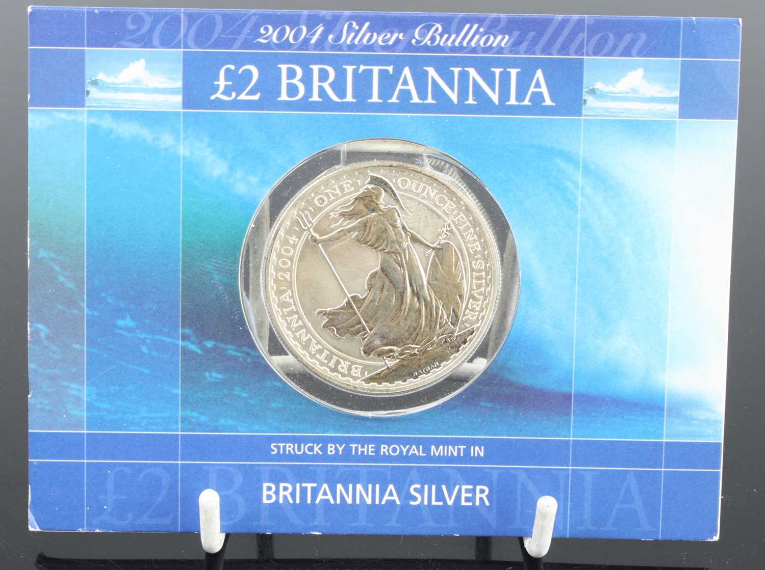 United Kingdom, The Royal Mint, Outbreak 2014 Fine Silver Coin, together with The Christmas Nativity - Bild 2 aus 4
