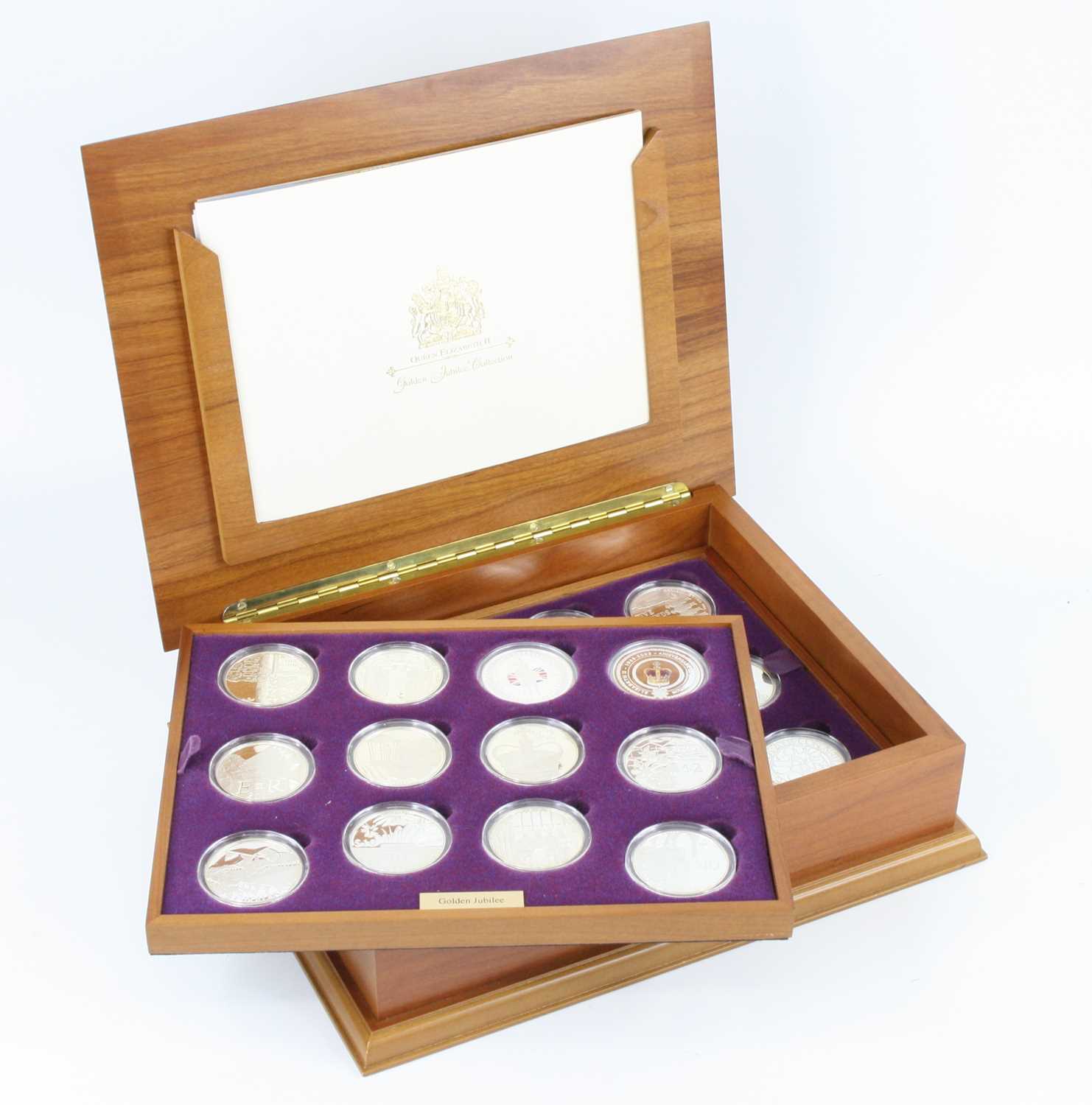 Great Britain and Commonwealth, Queen Elizabeth II Golden Jubilee Collection, a set of twenty four