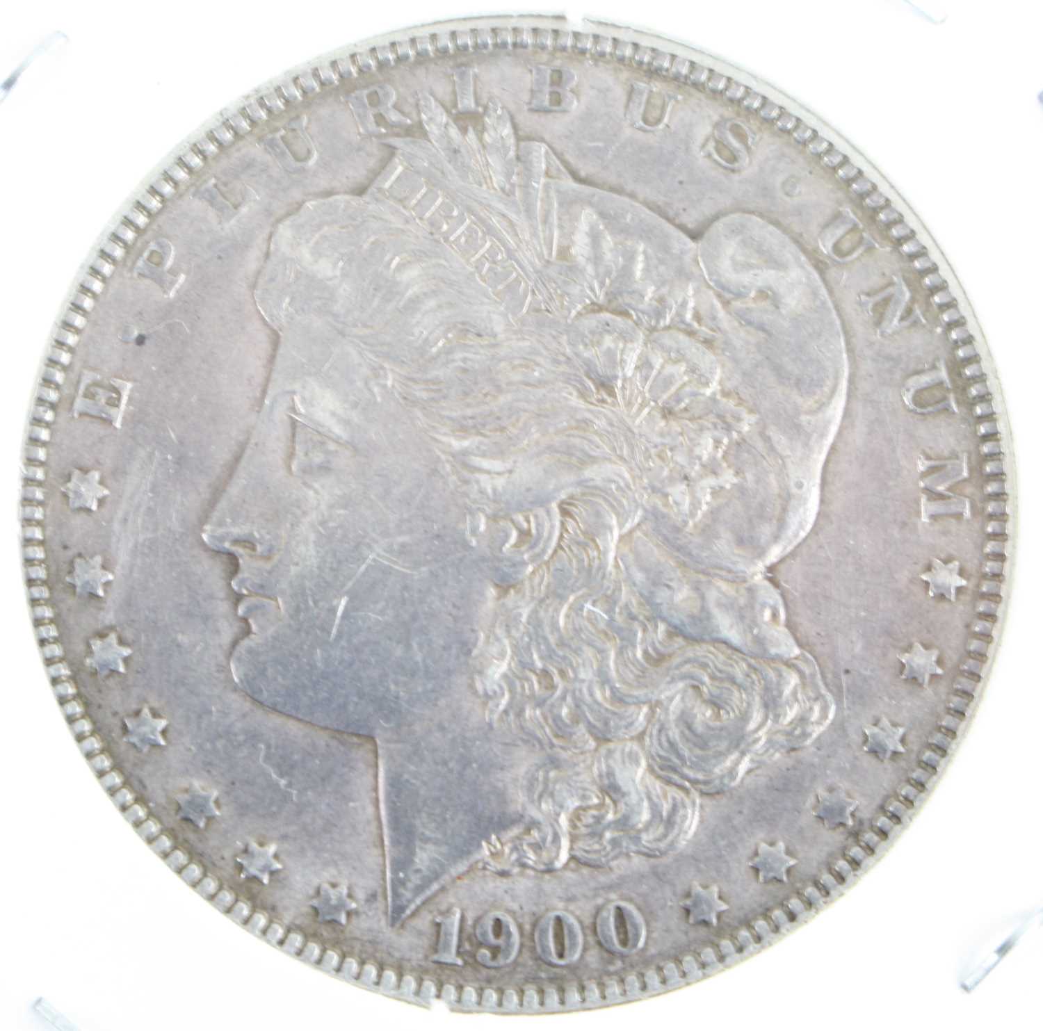 United States of America, 1881 Morgan dollar, obv: Liberty bust left above date, rev: eagle