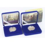 The Royal Mint, United Kingdom 2005 The Battle of Trafalgar silver proof commemorative crown,