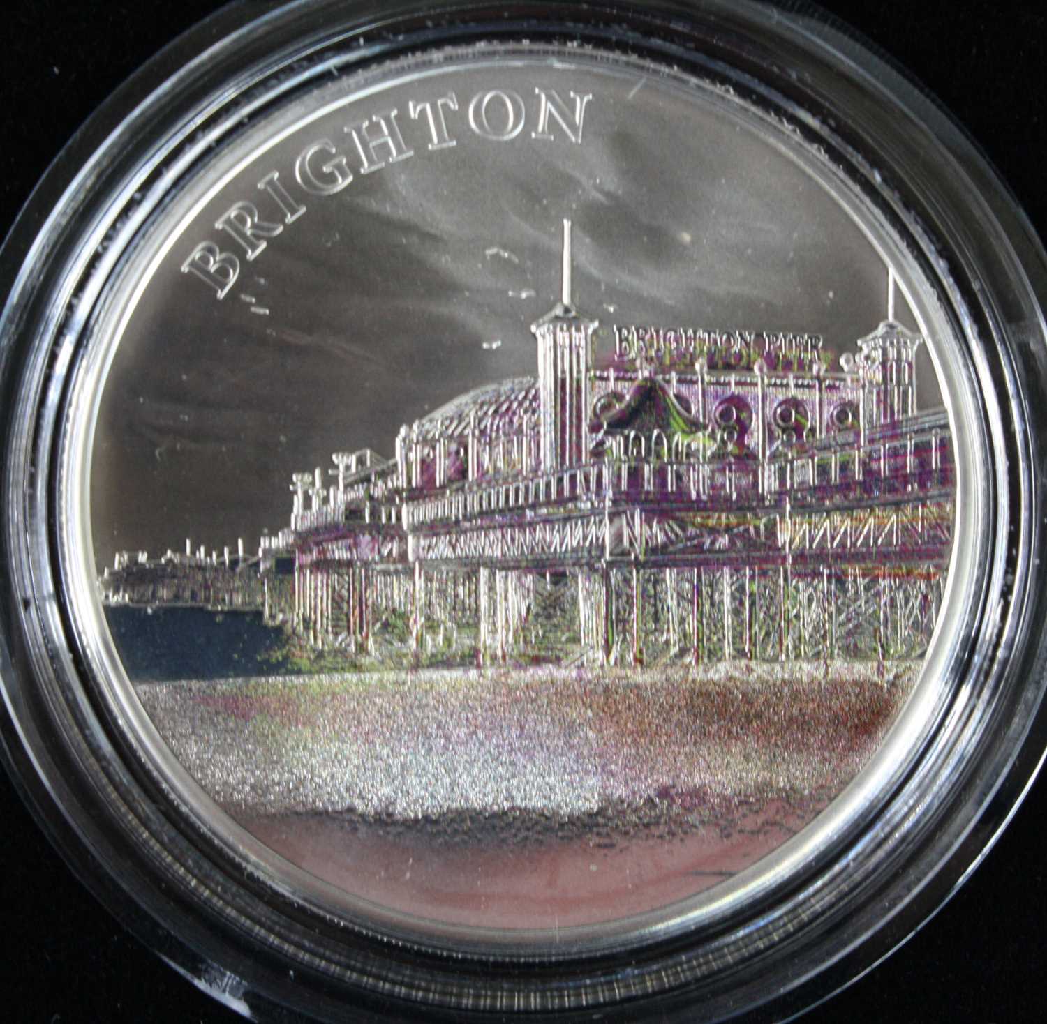 United Kingdom, The Royal Mint, A Portrait of Britain, 2018 Silver Proof Four-Coin Collection, - Image 2 of 2