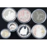 The Royal Mint, Golden Wedding Anniversary Silver Collection, a Solomon Islands silver proof $10,