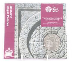 United Kingdom, The Royal Mint, The Tower of London Coin Collection, eight Brilliant Uncirculated £5