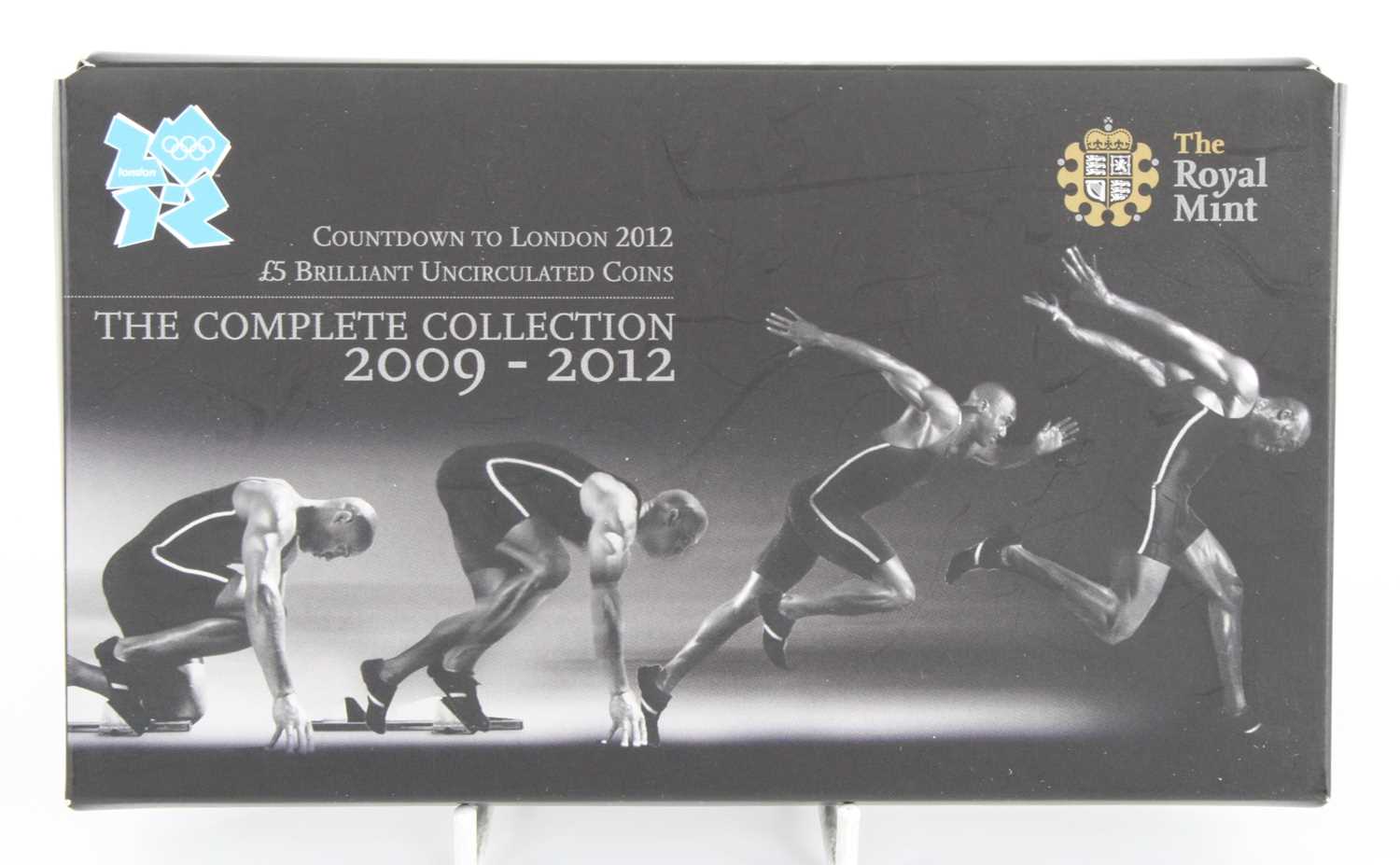 United Kingdom, The Royal Mint, Countdown To London 2012 £5 Brilliant Uncirculated Coins, The