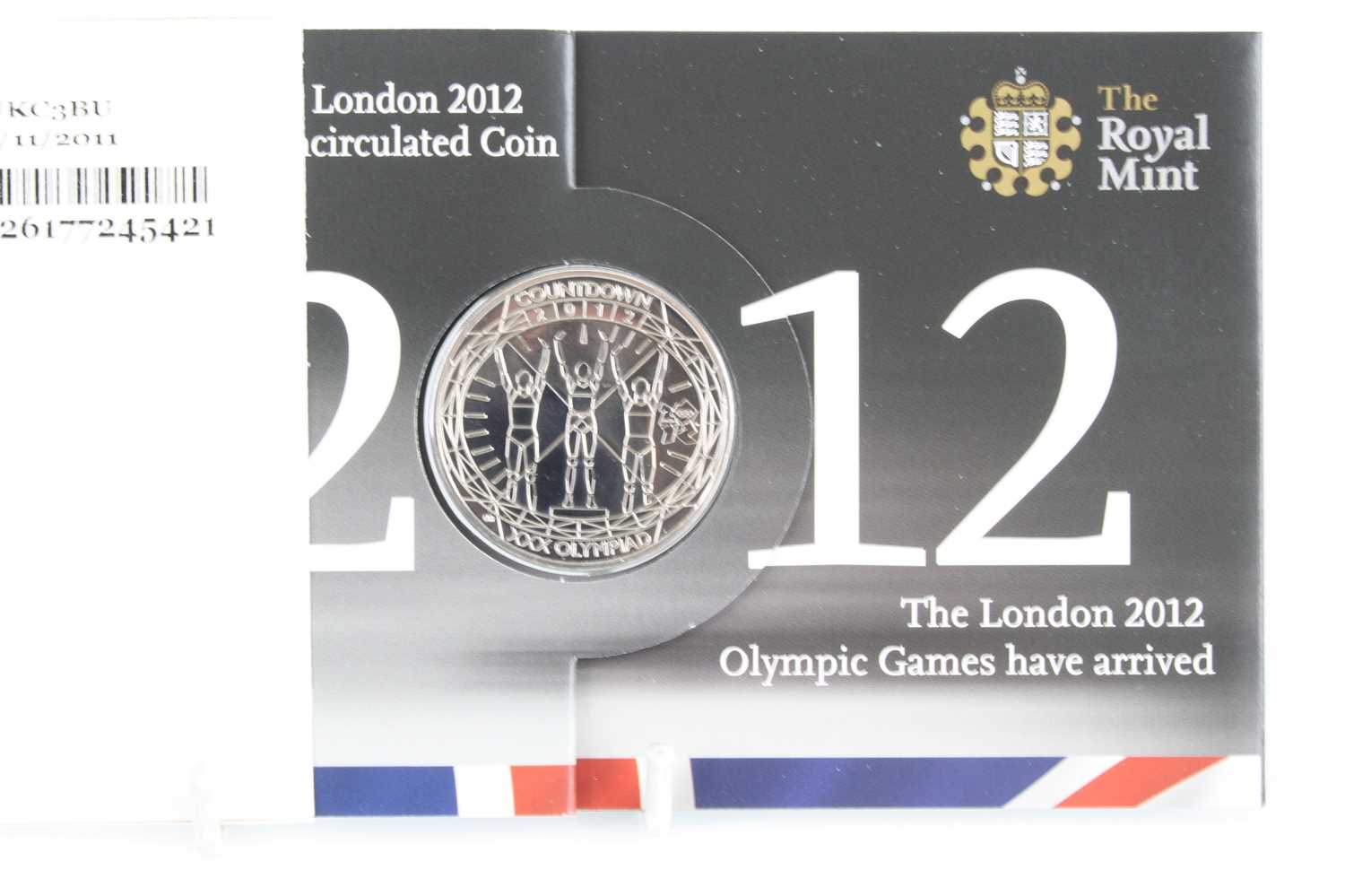 United Kingdom, The Royal Mint, Countdown To London 2012 £5 Brilliant Uncirculated Coins, The - Image 2 of 2