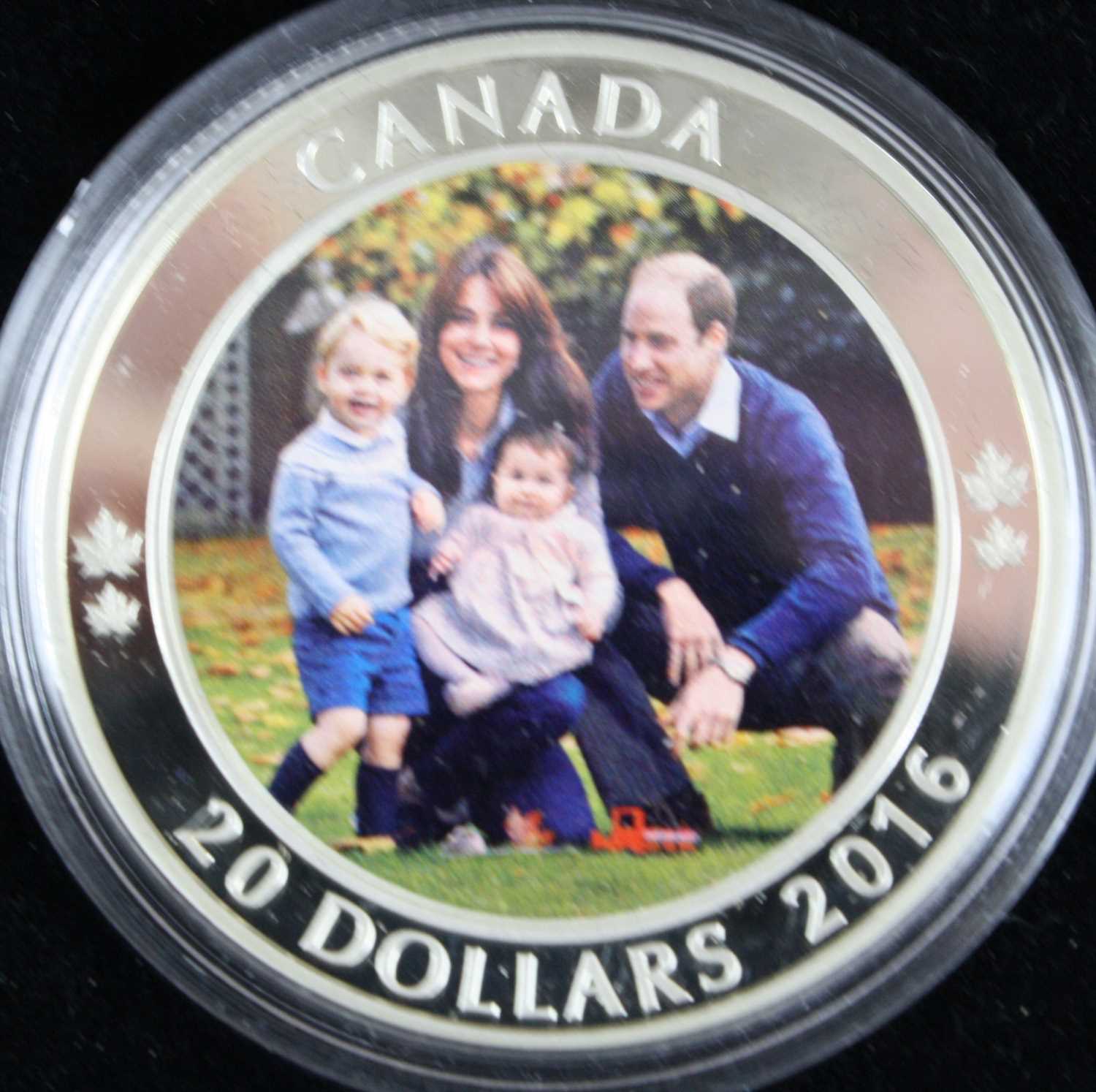 Royal Canadian Mint, 2016 $20 Fine Silver Coin A Royal Tour, together with a 2017 $25 Fine Silver - Image 2 of 3