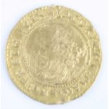 England, James I (1603-1625), gold quarter laurel, obv: laureate bust left, denomination behind,