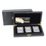 Alderney, 2020 VE Day 75th Anniversary Gold Sovereign Deluxe Set, to include full, half and