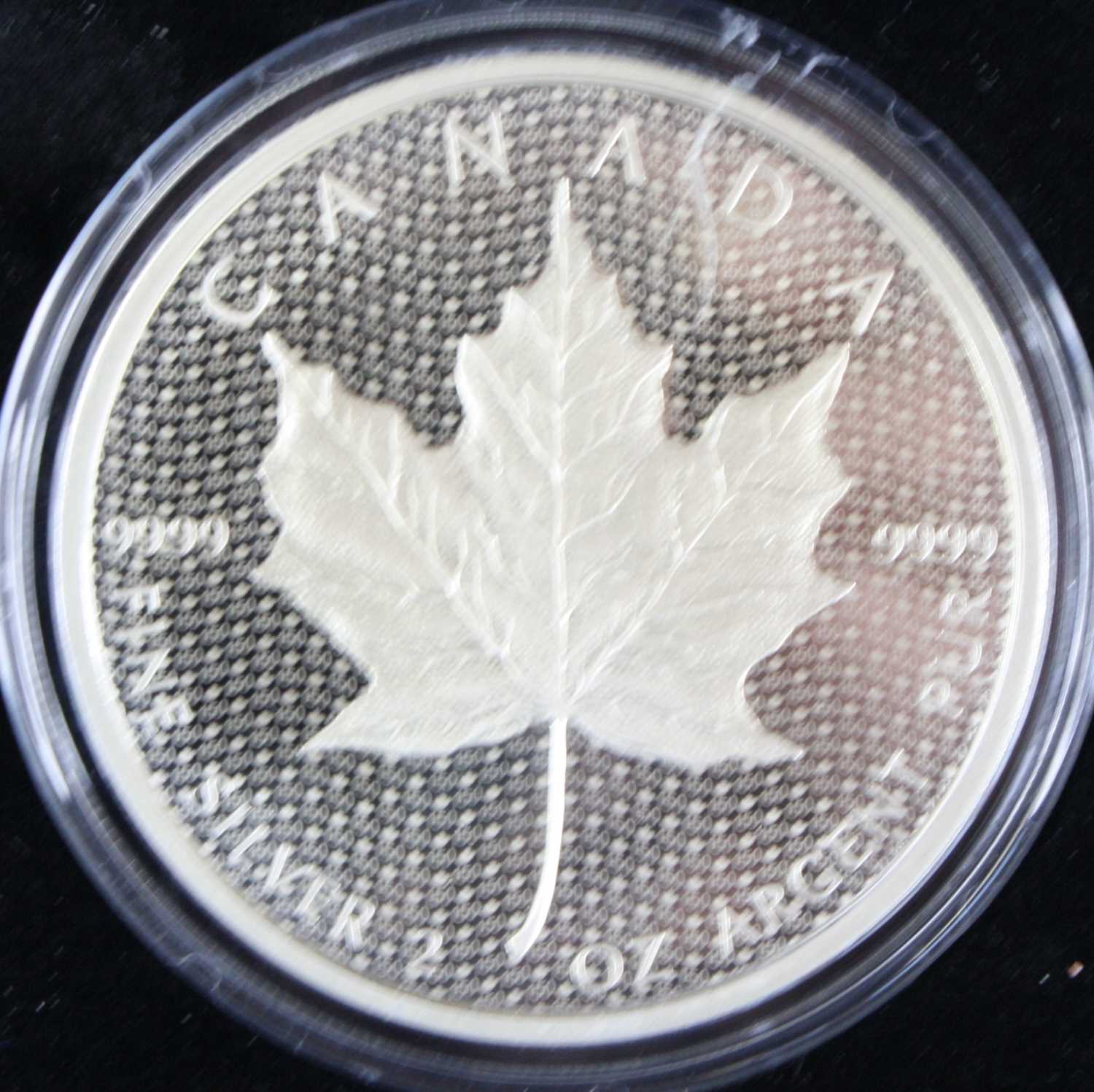 Royal Canadian Mint, 2017 $10 Fine Silver Coin, obv: Elizabeth II, rev: Maple leaf in centre with - Image 2 of 2
