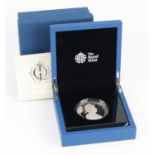 United Kingdom, The Royal Mint, 2012 The Queen's Diamond Jubilee Silver Five Ounce £10 Coin, limited