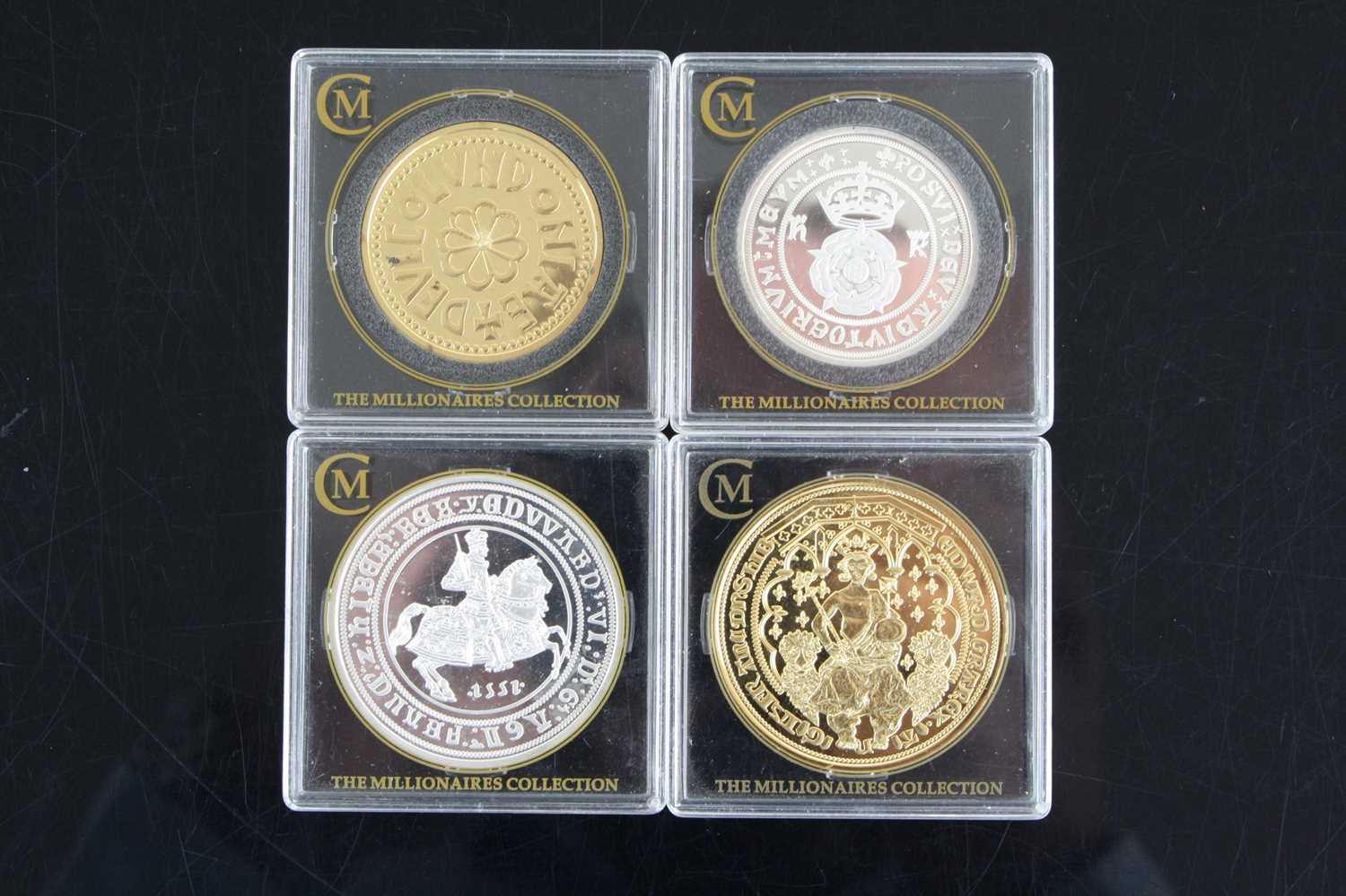 The London Mint Office, Millionaires Collection, four silver proof commemorative coins to include - Bild 2 aus 2