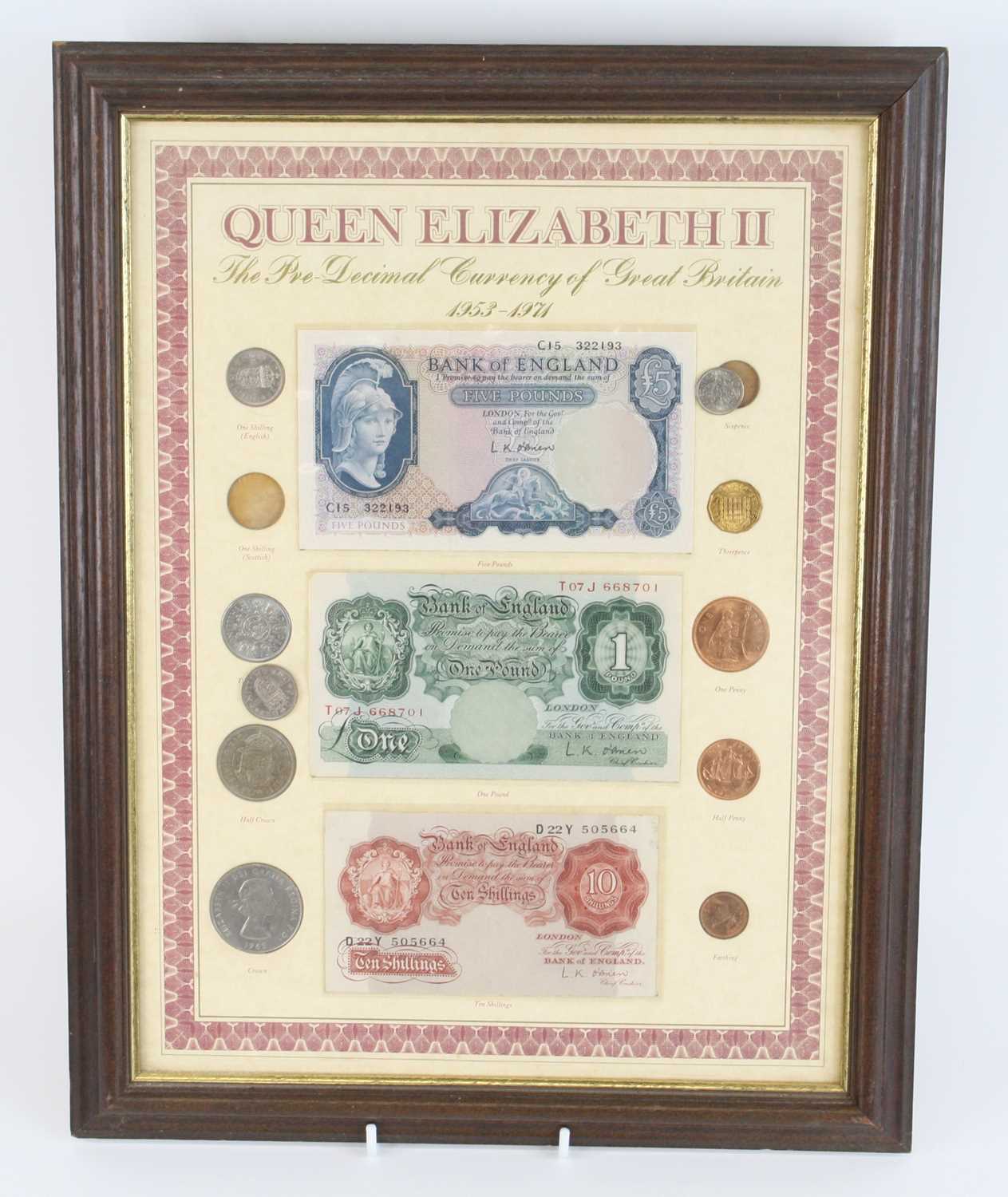 Great Britain, Bank of England five pound note "The White Fiver" no. 19531, serial no. W05 077636, - Bild 3 aus 3