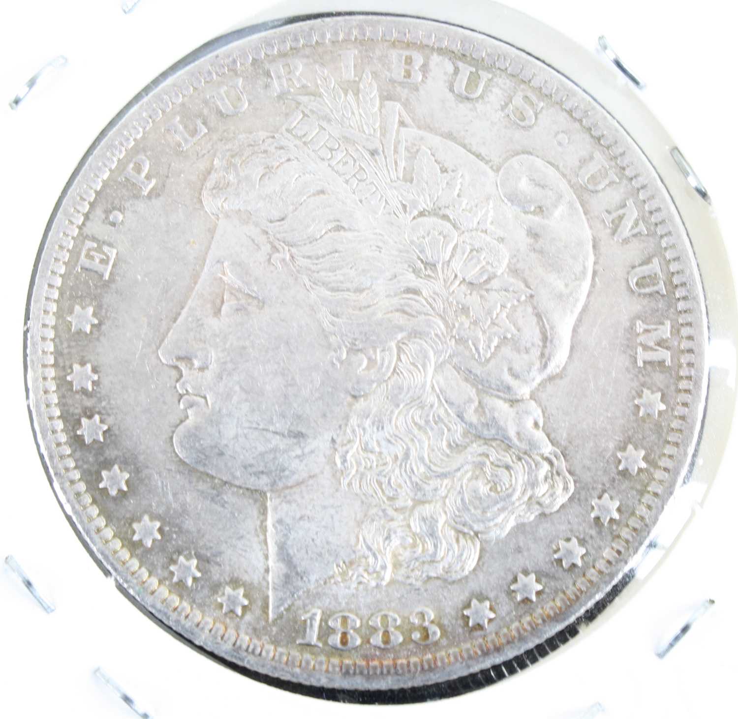 United States of America, 1881 Morgan dollar, obv: Liberty bust left above date, rev: eagle - Image 3 of 7