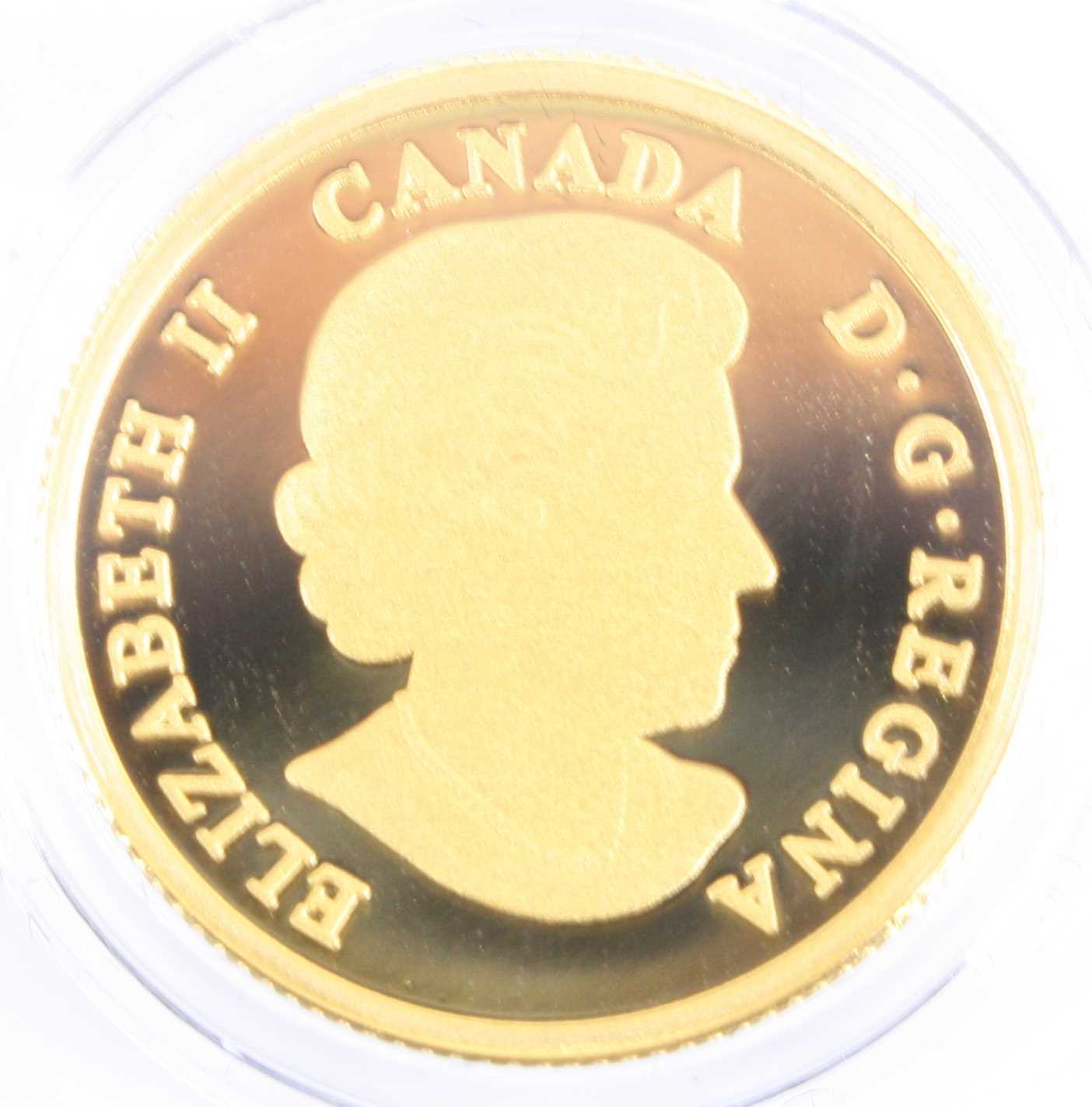 Royal Canadian Mint, Canada 2019 Centenary Gold Proof Sovereign, obv: Elizabeth II, rev: St George - Bild 2 aus 3