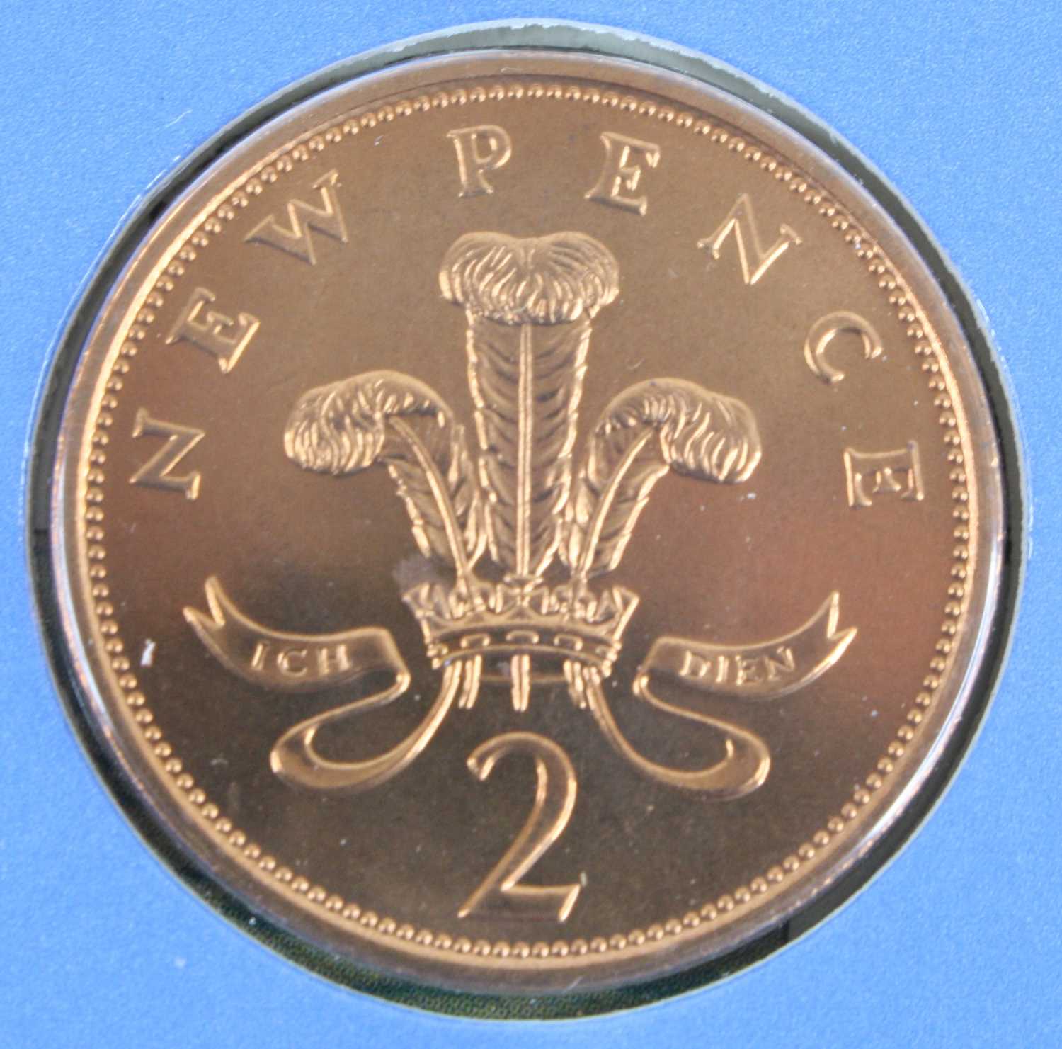 The Royal Mint, The Great British 1983 Coin Collection, Martini issue one pound to halfpenny - Image 3 of 3