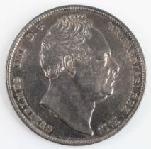 Great Britain, 1834 half crown, William IV uncrowned bust left, rev: crowned and mantled shield of