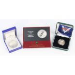 The Royal Mint, The End of WW II 1945-2005 60th Anniversary silver proof £2 coin, boxed with