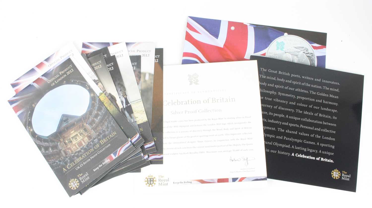 United Kingdom, The Royal Mint, A Celebration of Britain Silver Proof Collection, eighteen silver - Image 3 of 3