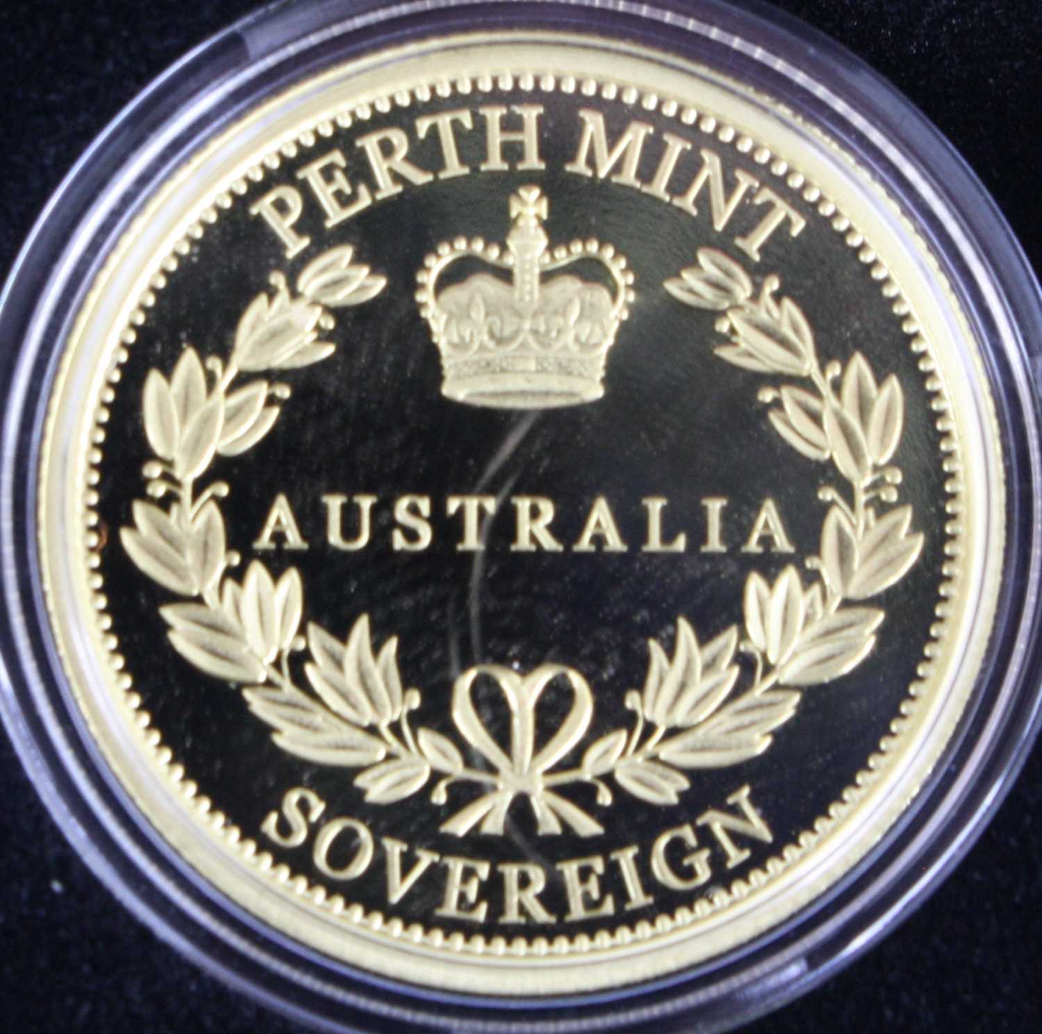 Australia, The Perth Mint, 2018 gold proof full sovereign, obv: 4th portrait of Queen Elizabeth II - Image 2 of 2